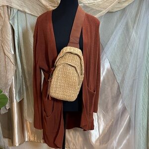 Sonoma Textured Beige Backpack